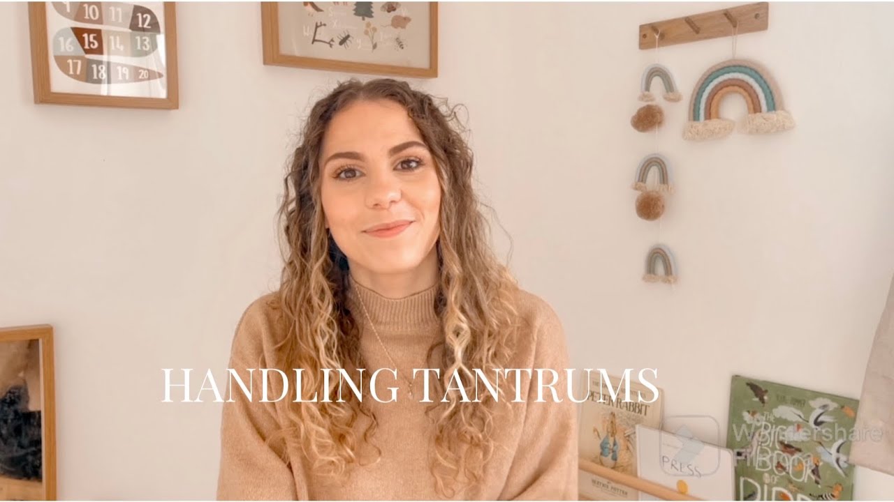 HOW TO HANDLE TANTRUMS - the Montessori way - gentle/ respectful parenting