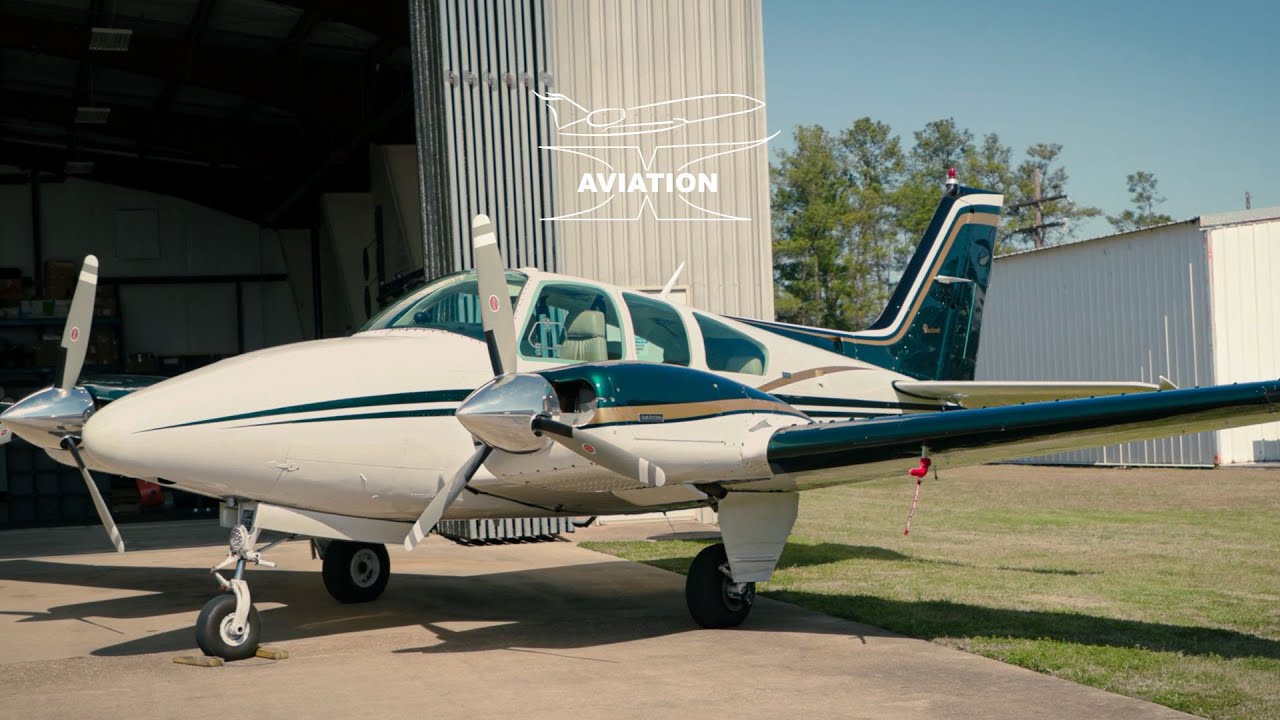Потрясающий интерьер Beechcraft Baron 1974 года | Aviation X