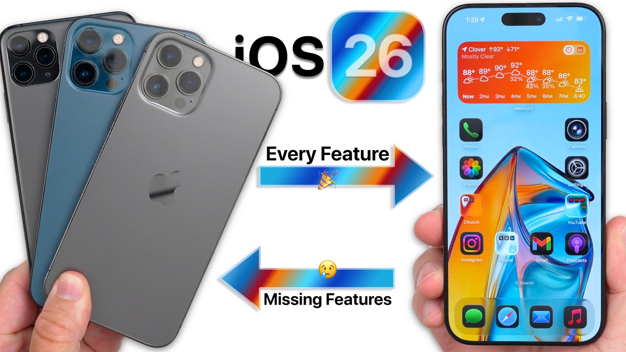 iOS 26 - Features Not Available on All iPhones