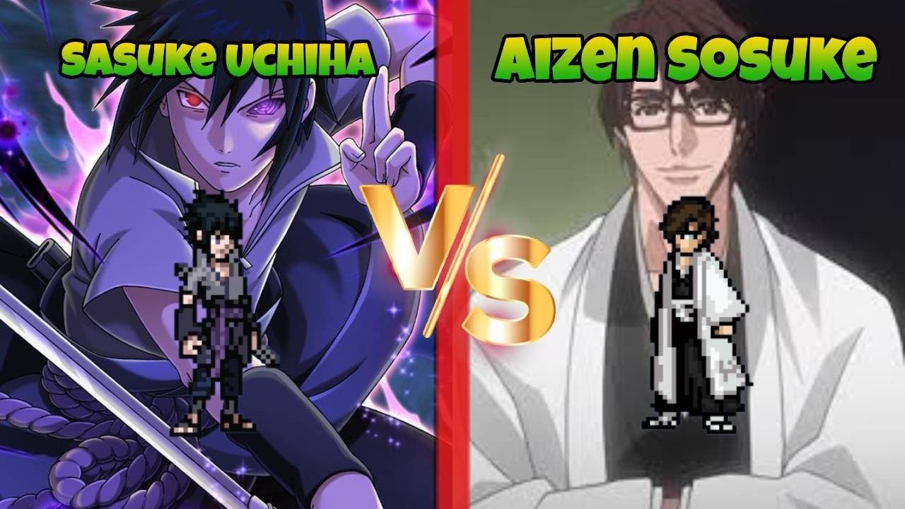 Jump Force MUGEN Sasuke Uchiha VS Aizen Sosuke