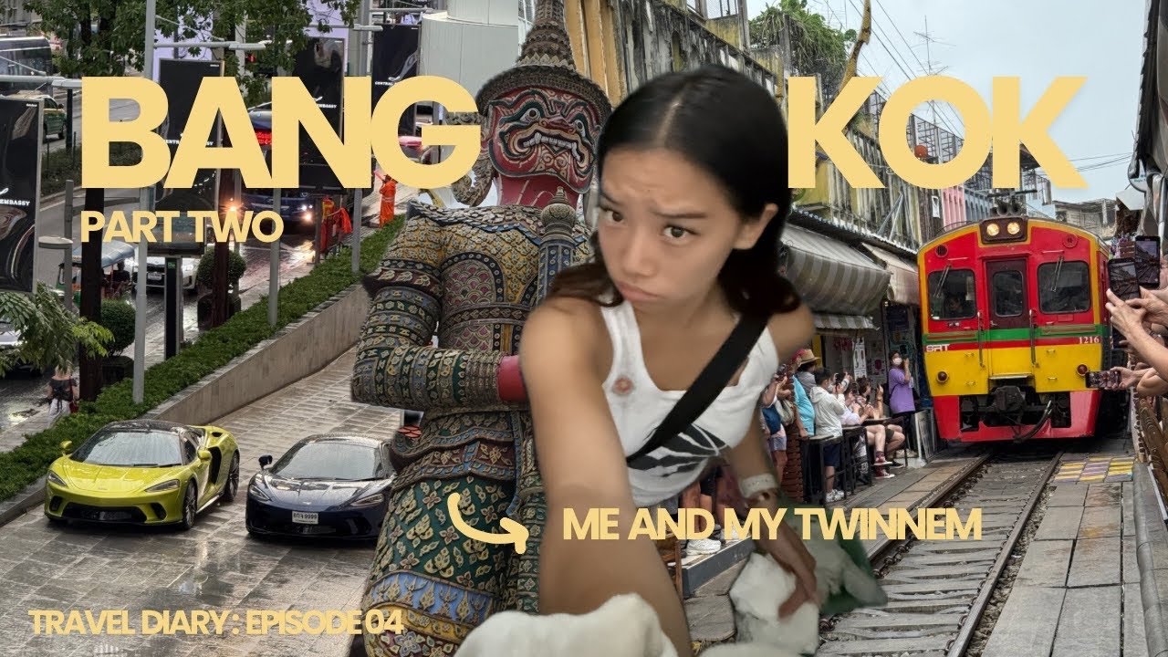 solo adventures in bangkok 🇹🇭 grand palace & floating market vibes 🛶 travel diary : ep 04