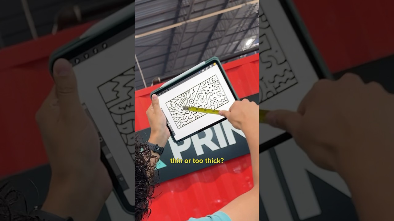Как создавать вышивальные узоры в Procreate 🪡 Часть 1 #procreate #вышивка