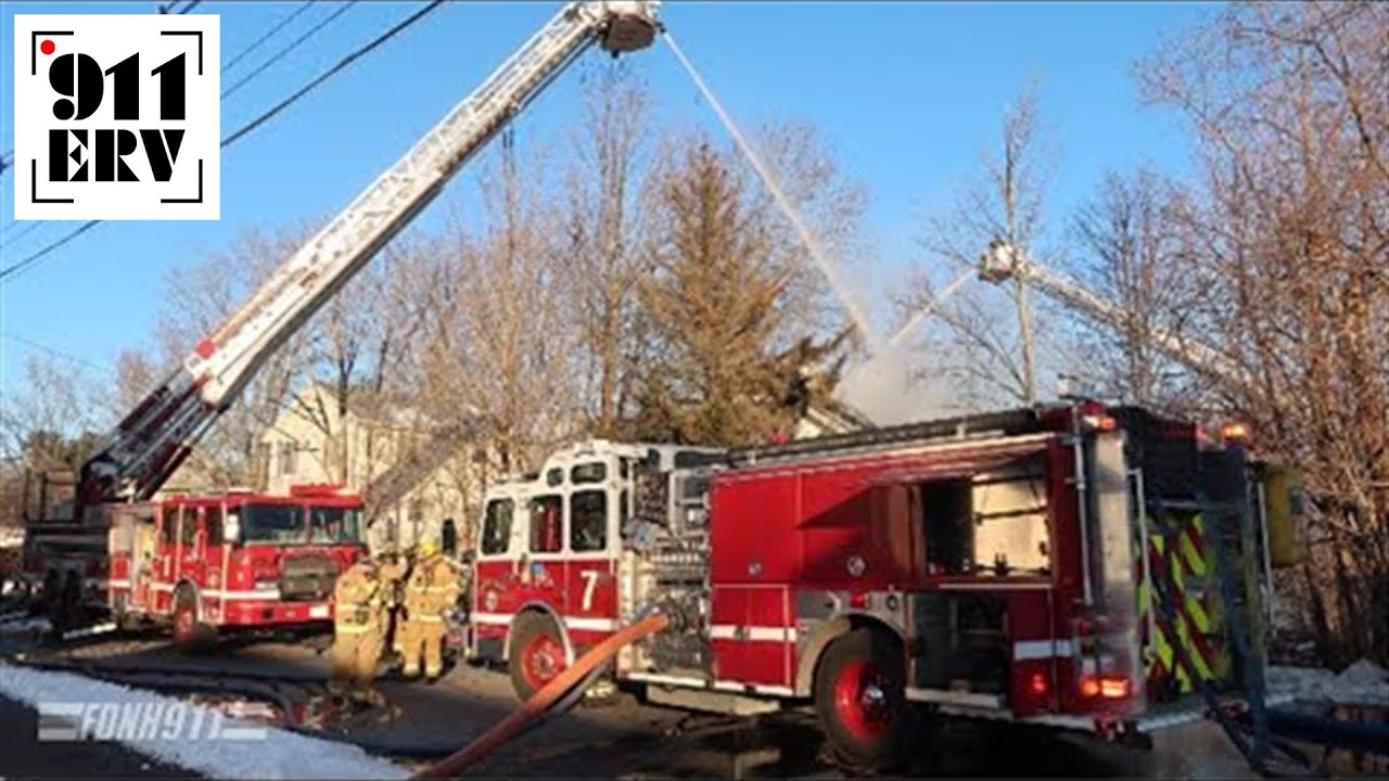 Fire Tears Through Abandoned Manchester, NH Building