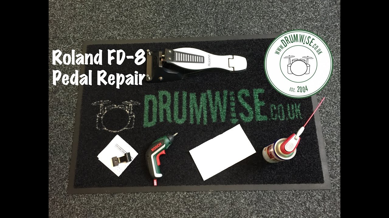 Roland V-Drums FD-8 Hi Hat Pedal Repair / Fix