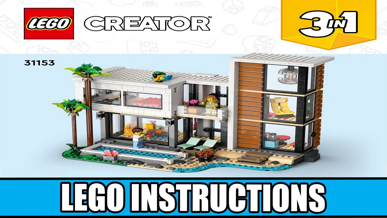LEGO Instructions - Creator - 31153 - Modern House (Book 1)