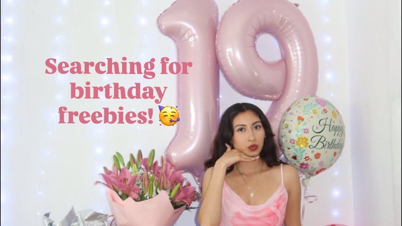 ВСЁ, ЧТО Я ПОЛУЧИЛА БЕСПЛАТНО НА СВОЙ 19-Й ДЕНЬ РОЖДЕНИЯ!! 💖