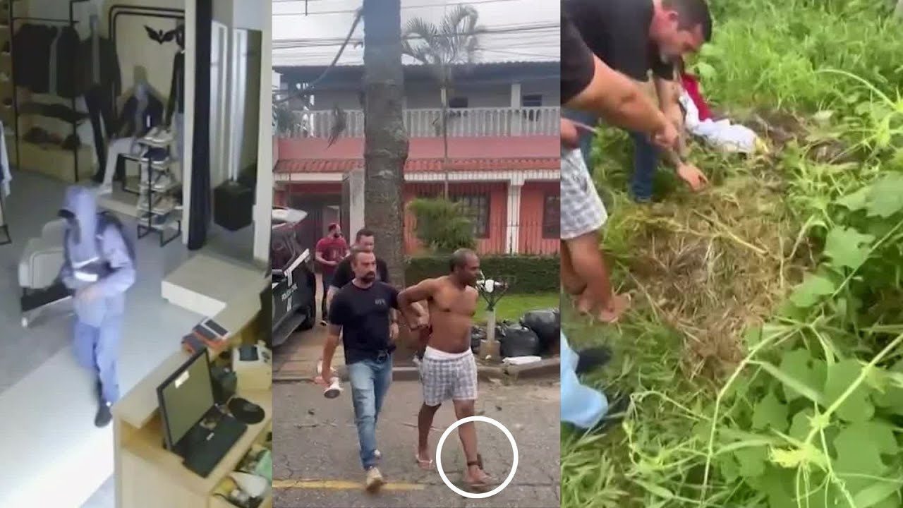 Homem com tornozeleira invade loja, causa R$ 30 mil em prejuízo e é preso