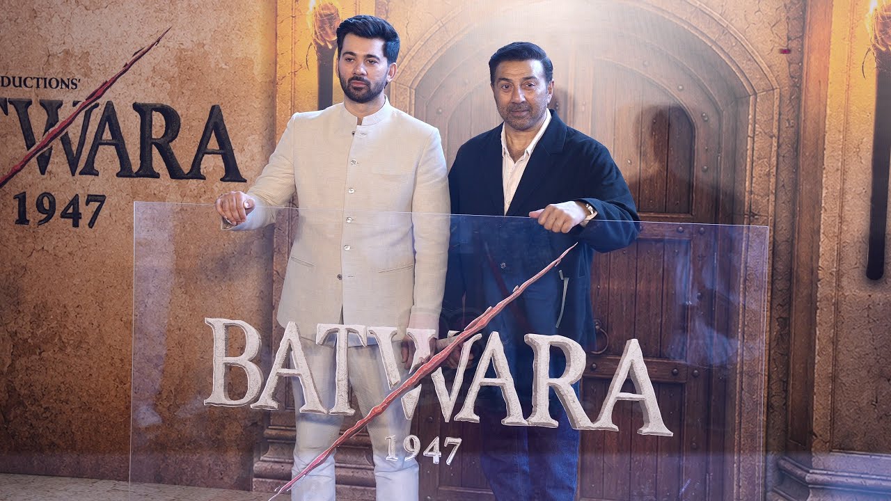 Batwara 1947 Trailer Launch | Sunny Deol, Karan Deol,Javed , Shabana Azmi