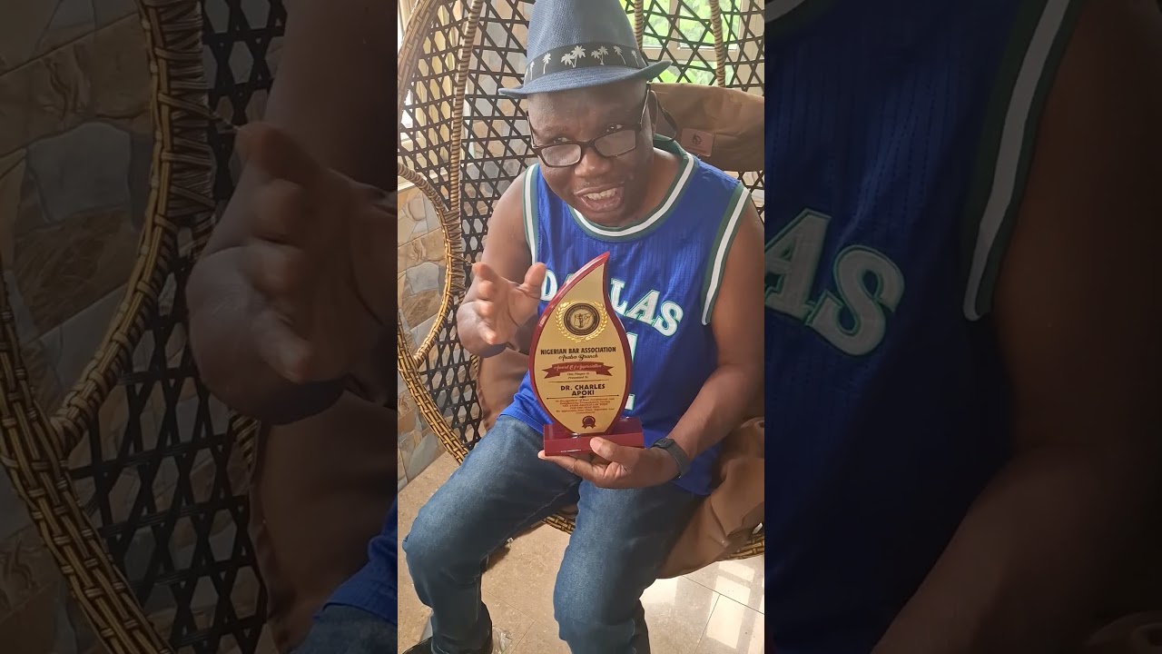 Special Thanks to the Nba, Asaba Branch for This Award
