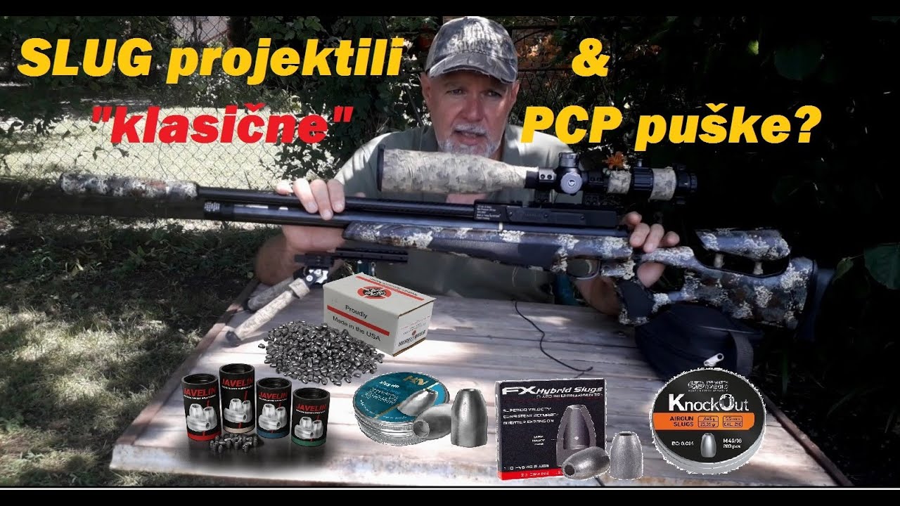 Slug projektili i klasične vazdušne puške