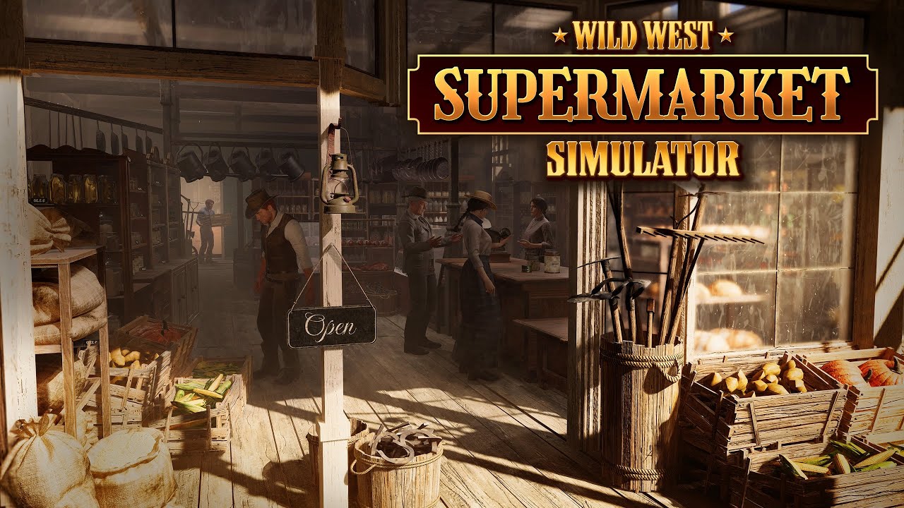 АТМОСФЕРНЫЙ СИМУЛЯТОР МАГАЗИНЧИКА НА ДИКОМ ЗАПАДЕ! ➤ Wild West Supermarket Simulator