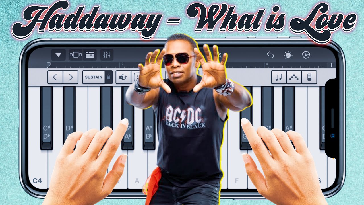 Haddaway - What Is Love on iPhone (Garageband)