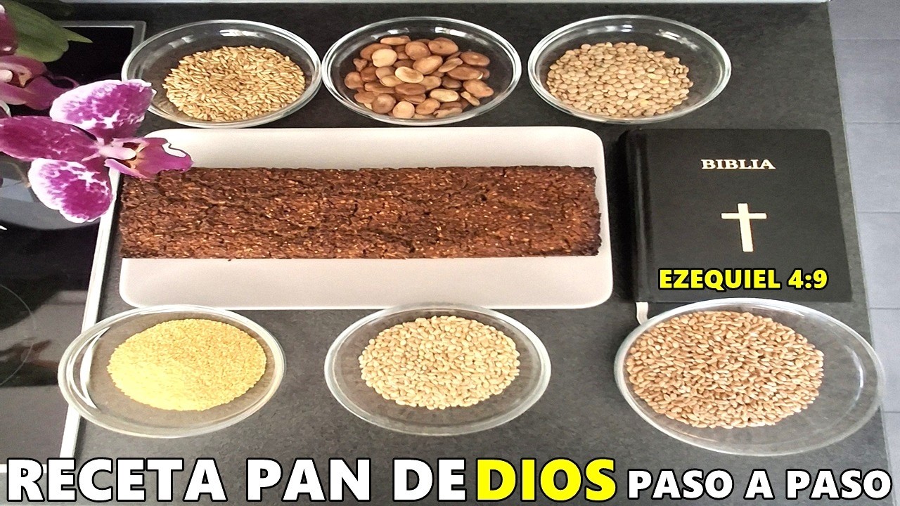 Cómo hacer el Pan de Dios PASO A PASO? | La receta de Ezequiel 4:9! 📖🥖