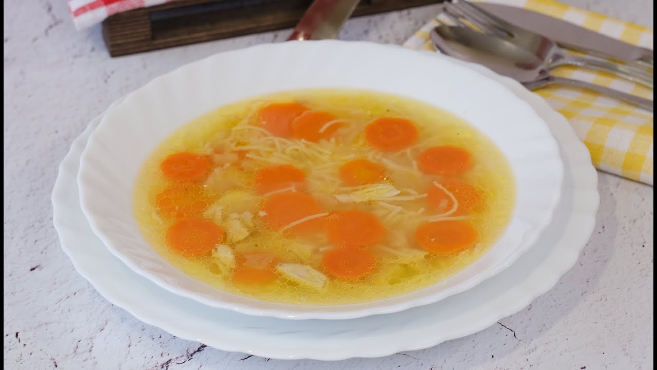 Куриный суп – настоящий домашний рецепт прекрасного бодрящего супчика