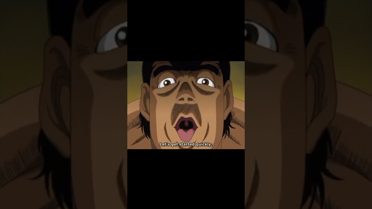 Armwrestling anime IPPO vs TAKAMURA