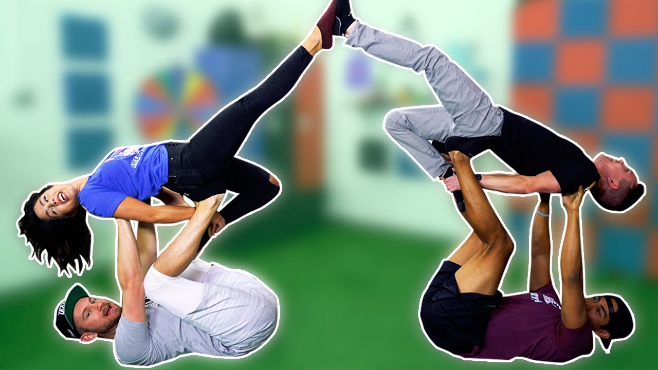 EXTREME YOGA CHALLENGE с Team Edge | MeganBatoon