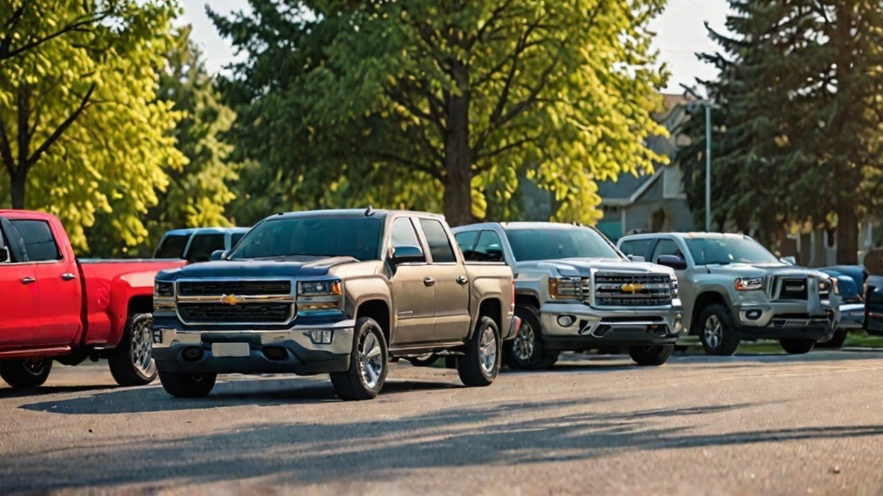 Discover the Field of 7 Rare Pickup Trucks