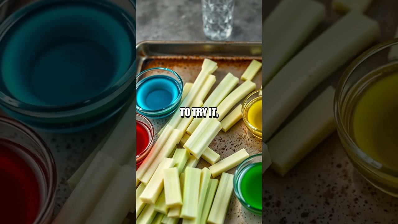 Celery Rain: A Family Capillary Action Challenge