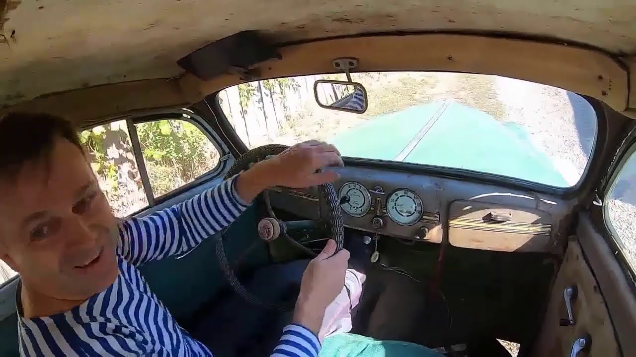 Первый выезд Москвич 400 (401) и первая поломка .Ремонт  Moskwitsch 400(401) Opel Kadett K 38