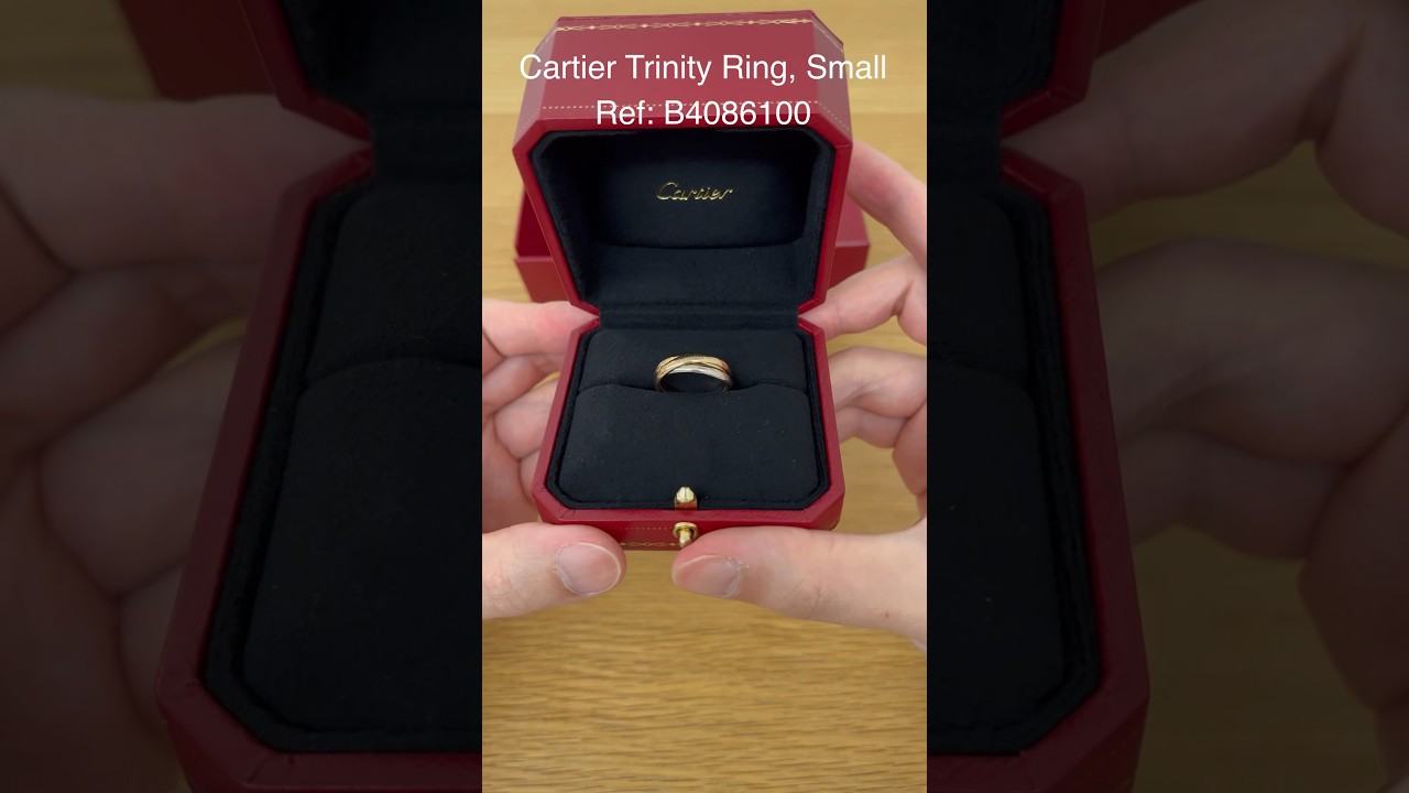 Cartier Trinity Ring (Small) #cartier #luxury #jewellery #shorts