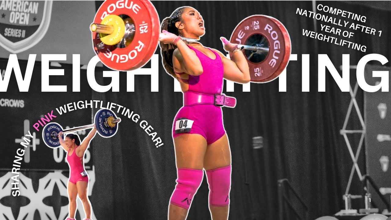 WEIGHTLIFTING COMPETITION VLOG | where I get my PINK weightlifting gear | THE ARNOLD