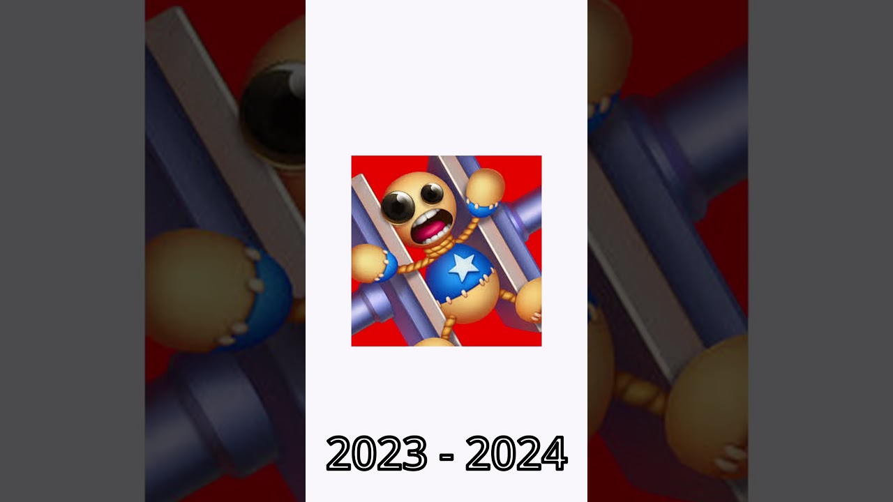 Evolution of Kick the Buddy's App Icons (2017-Present) #kickthebuddy #shorts