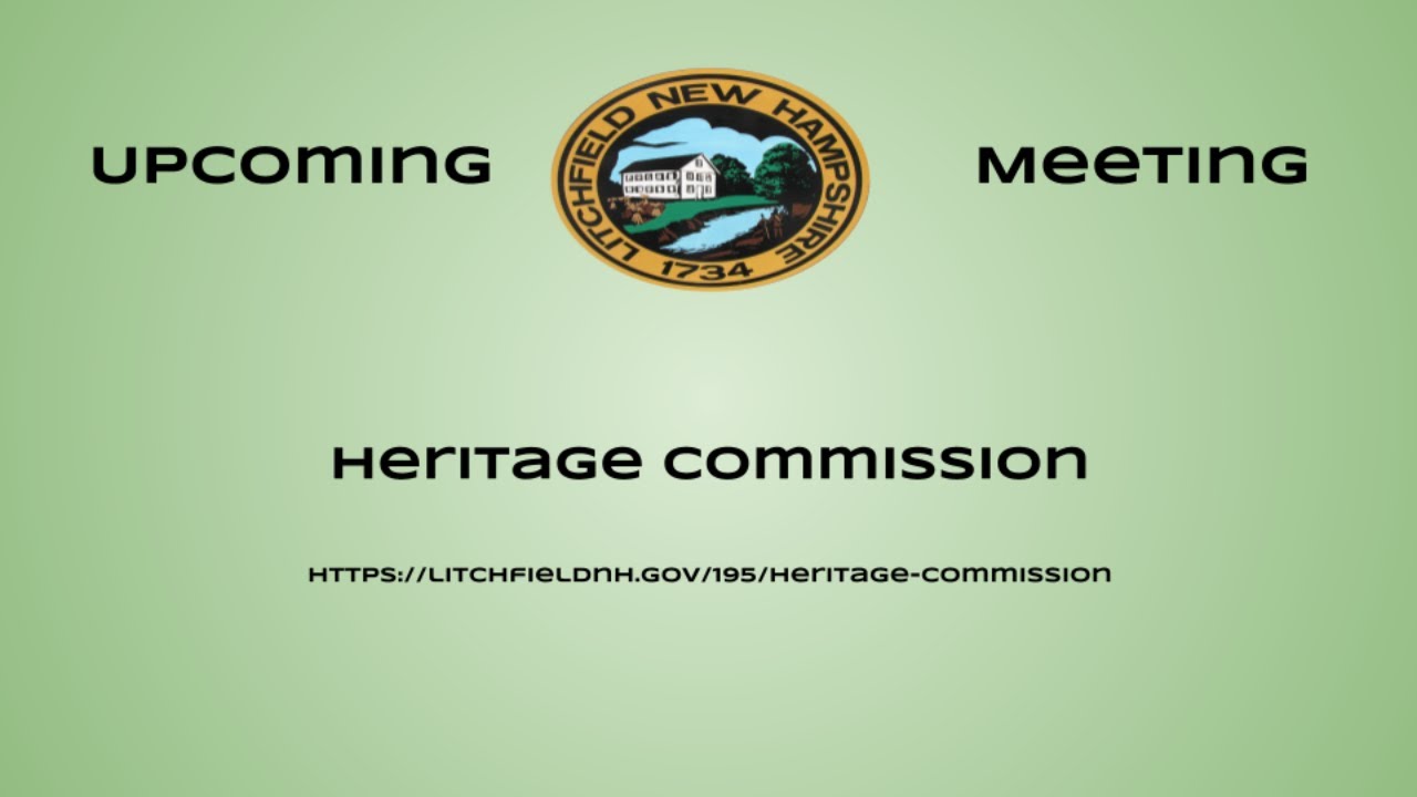 Heritage Commission Meeting - 02/19/2026
