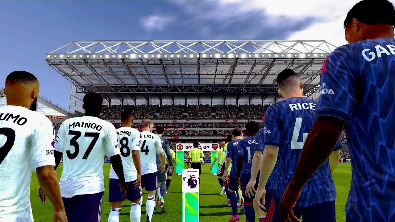 ARSENAL VS MANCHESTER UNITED. PREMIER LEAGUE CHALLENGE. FC MOBILE GAMEPLAY. 