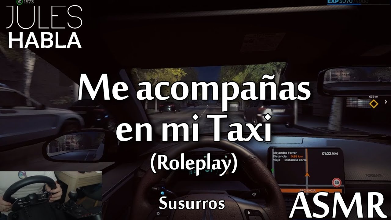 ASMR MX | Me acompañas en mi Taxi por la noche 🚕 (roleplay)
