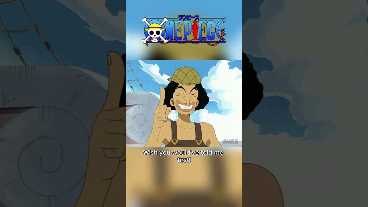 When the Sniper Draws the Jolly Roger! 💀😂 #onepiece #shorts