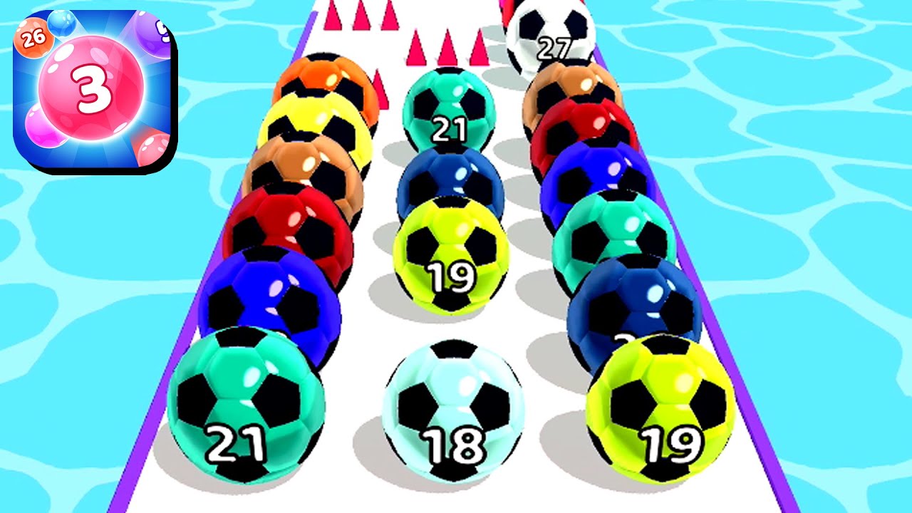 Marble Run 3D - Ball Race Gameplay Android, iOS  ( Level 1105 - 1112 )