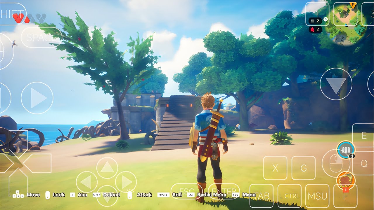 Oceanhorn 2: Knights of the Lost Realm | Winlator 7.1.3 glibc SD778g Android Gameplay