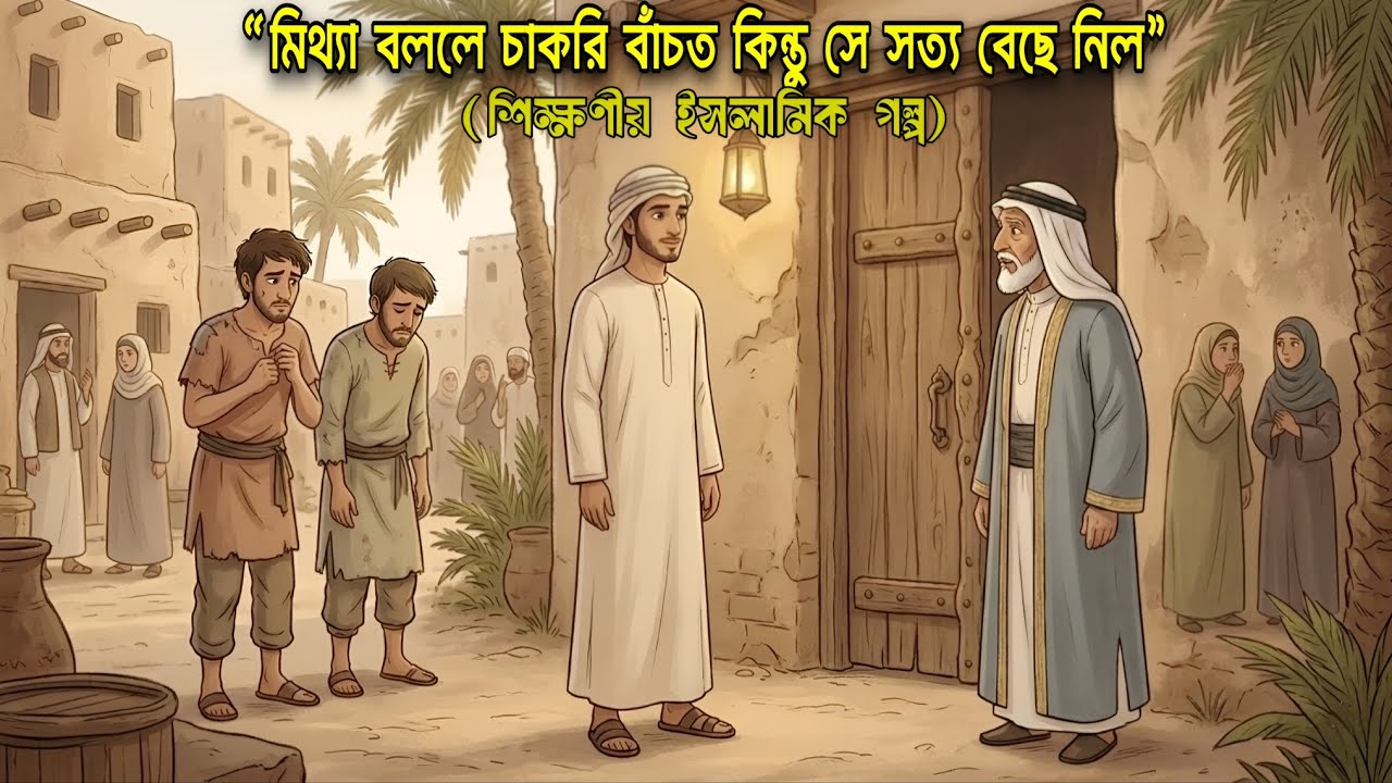 “মিথ্যা বললে চাকরি বাঁচত | কিন্তু সে সত্য বেছে নিল (শিক্ষণীয় ইসলামিক গল্প) আলোর গল্প ও শিক্ষা। 