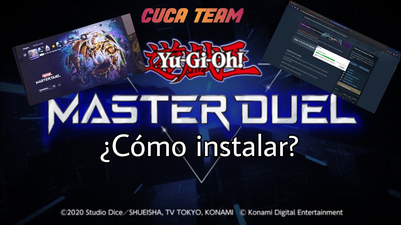 Yu-Gi-Oh! como Instalar M&aacute;ster Duel en PC