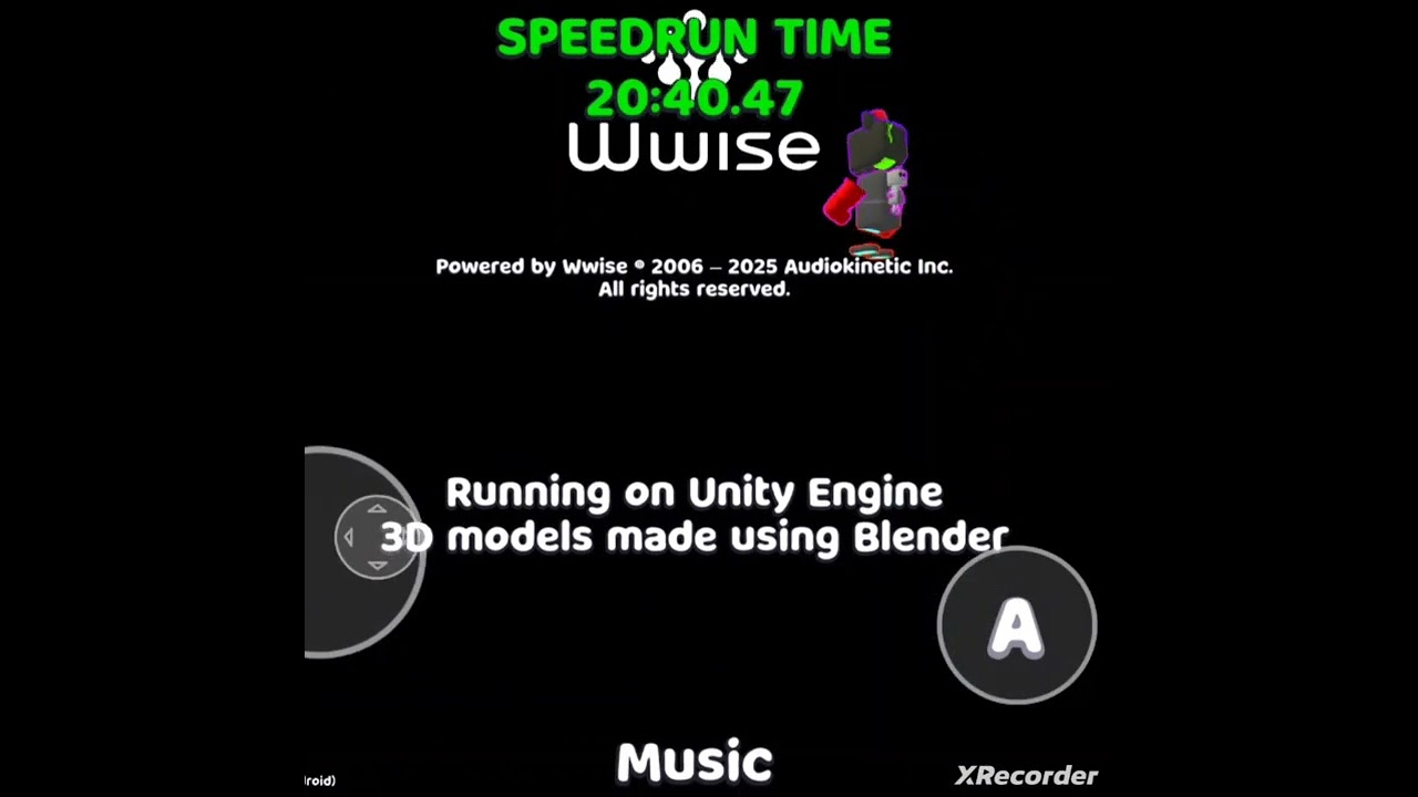 Super bear adventure'da speed run yaptım(