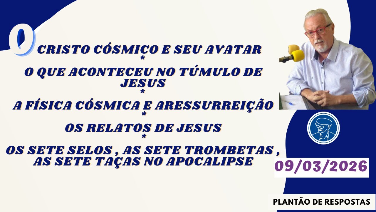 O CRISTO CÓSMICO *O QUE ACONTECEU  NO TÚMULO  DE JESUS*OS RELATOS DE JESUS ©TV Chico Xavier Brasil