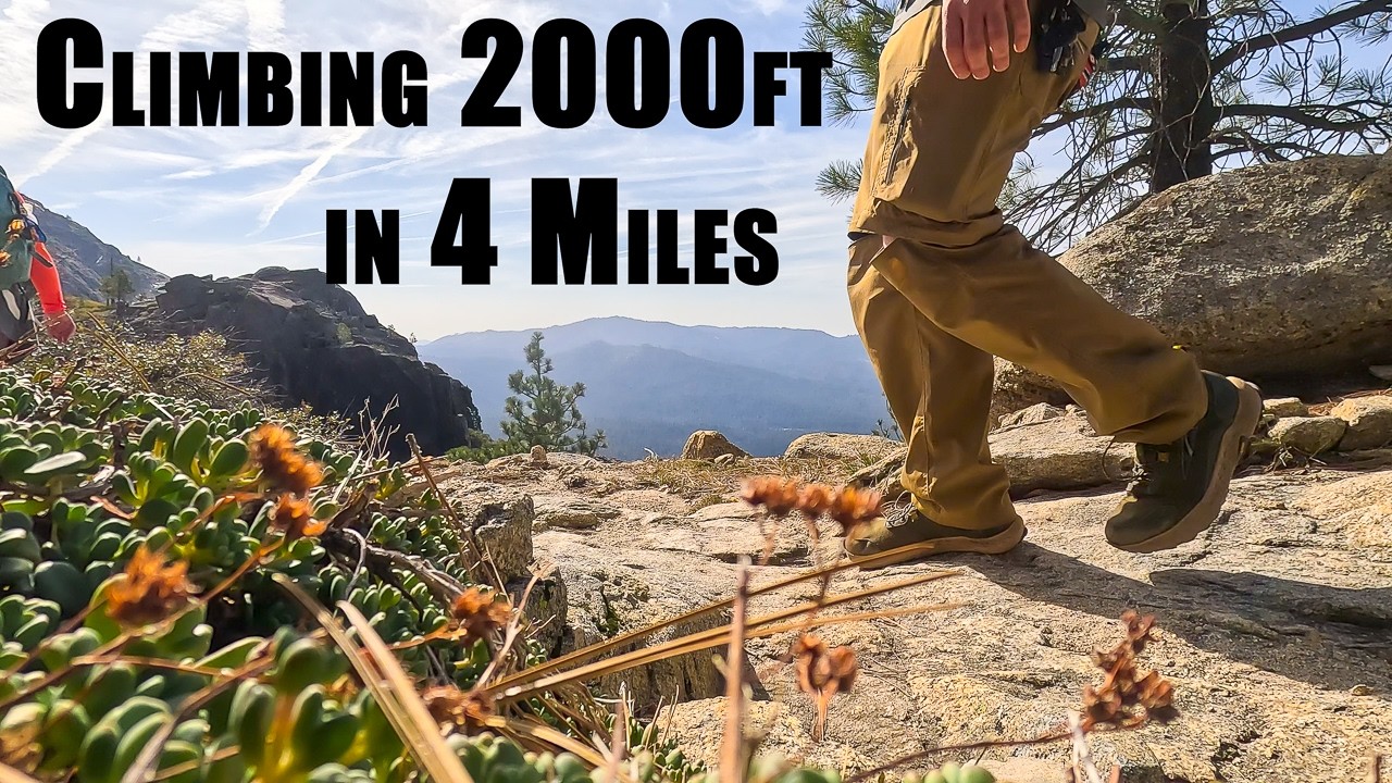 Climbing 2000ft in FOUR MILES || A new training hike for the 2026 season!