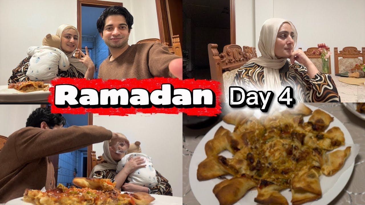 Newborn and Ramadan | Sehri to Iftaar Routine in ITALY 🇮🇹 Is it Pizza Star???