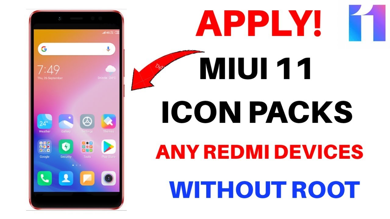 APPLY MIUI 11 ICON PACKS IN ALL XIAOMI PHONES WITHOUT ROOT, SIMPLE TRICK #MIUI11ICONPACKSAPPLYNOW