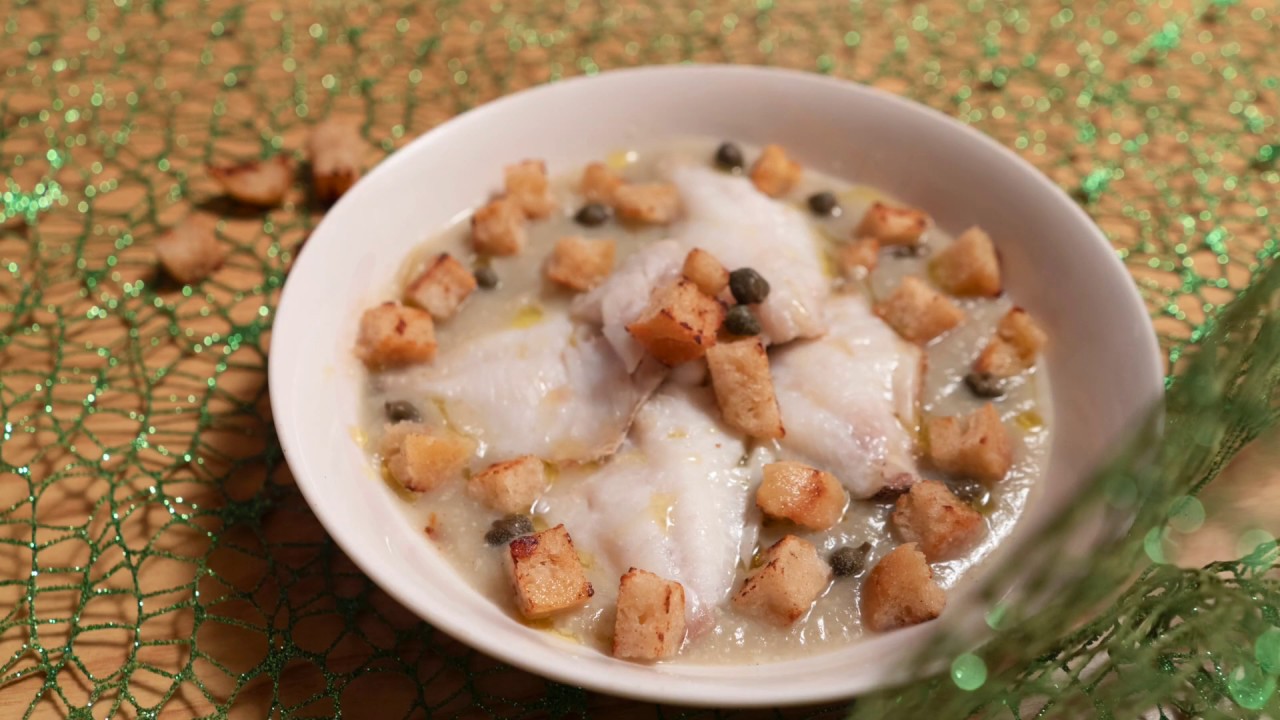 Ricetta Filetti di Sarago su crema di Finocchi e Capperi