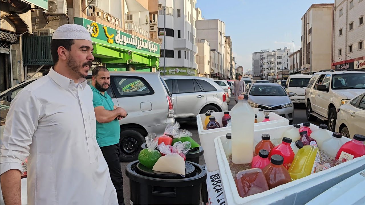 شاهد أجمل مناظر شهر رمضان في الأحياء الشعبية بالمدينة المنورة 🇸🇦سوبيا رمضان في حي البحر🌙🌙