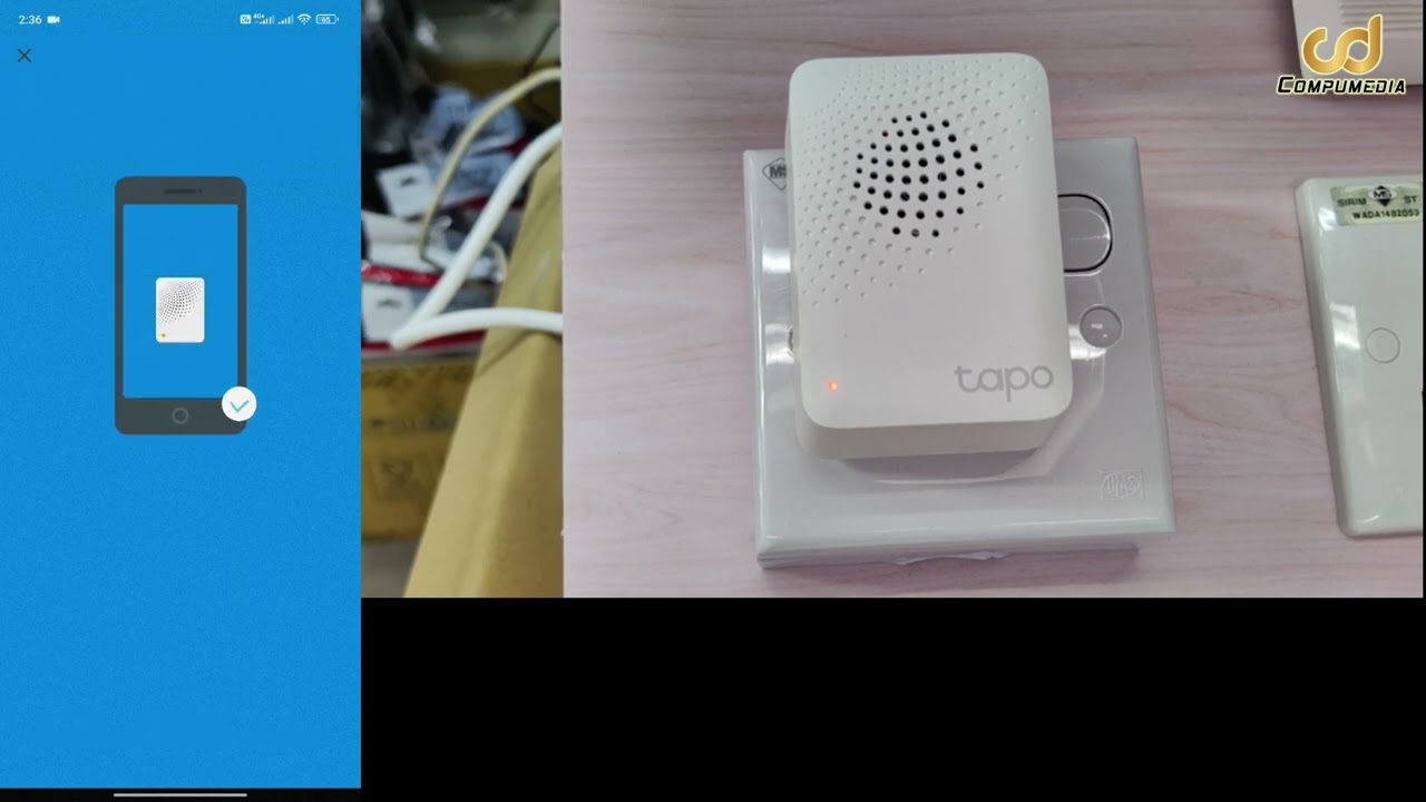 TP-Link Tapo H100 Tapo Smart IoT Hub with Chime Add Device or Setup #tplink #tapo #h100 #smart #hub
