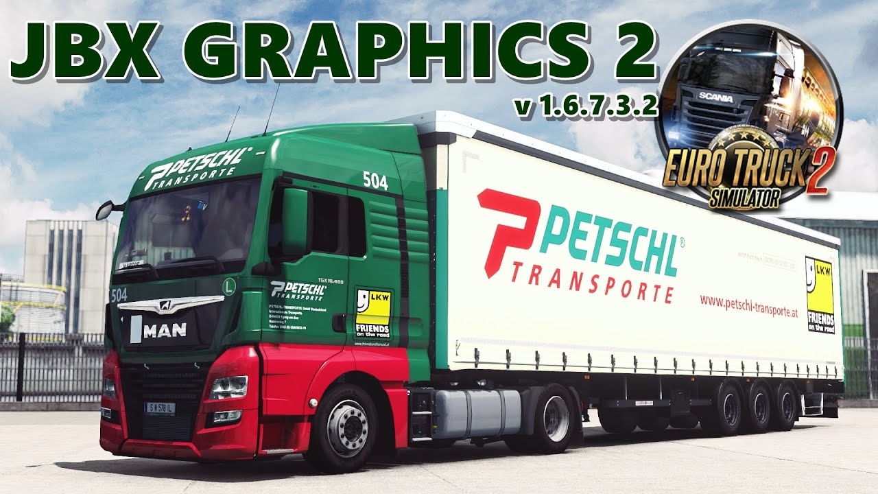 🚛 MAN TGX Euro 6 18.480 PETSCHL TRANSPORTE - PROMODS 2.51 Graz to Pécs.
