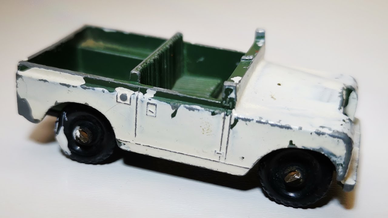 мачбокси реставрация Land Rover № 12, ремонт и ремонт игрушек, игрушечная машинка