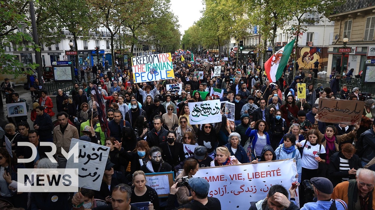 Paris Rally in Support of Iranian People Demanding an End to the Islamic Republic | AC1N