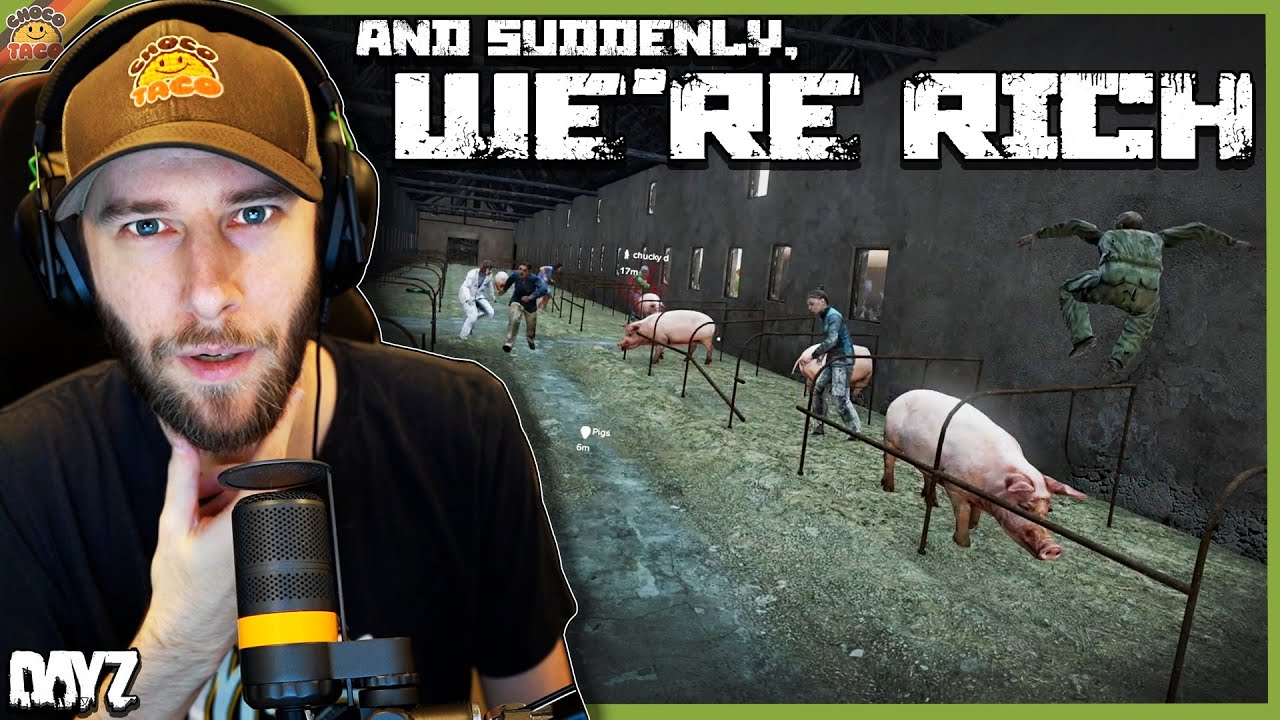 And Suddenly, We're Rich ft. Quest, Reid, & Halifax - chocoTaco DayZ Chernarus Gameplay