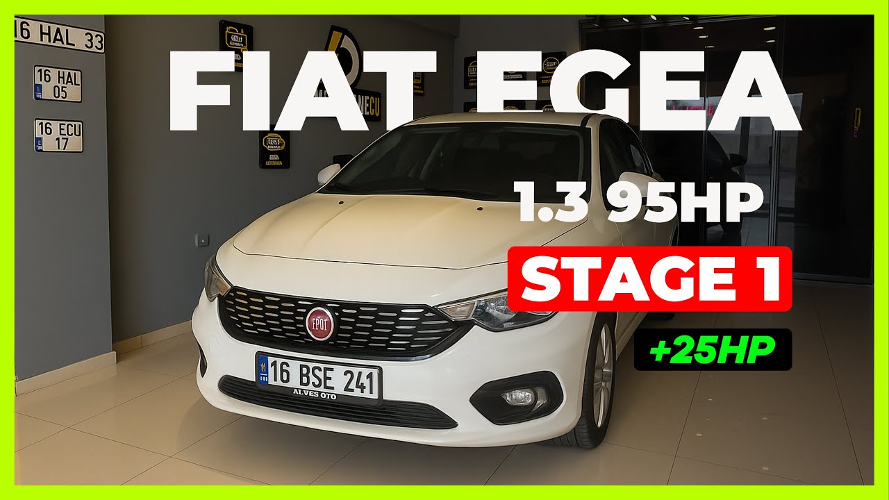 Fiat Egea 1.3 Multijet Stage 1 | +25 HP Performans Artışı!