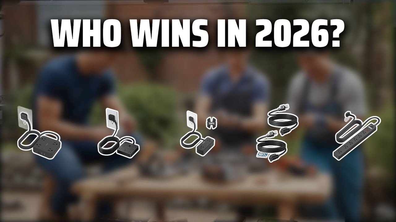 The Top 5 Best Black Extension Cord in 2026 - Must Watch Before Buying!