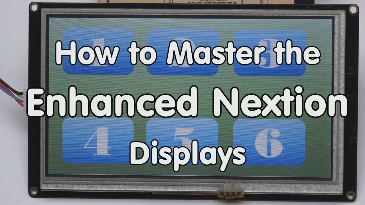 #170 Enhanced Nextion HMI Tutorial incl. ESP32, ESP8266 and Arduino support