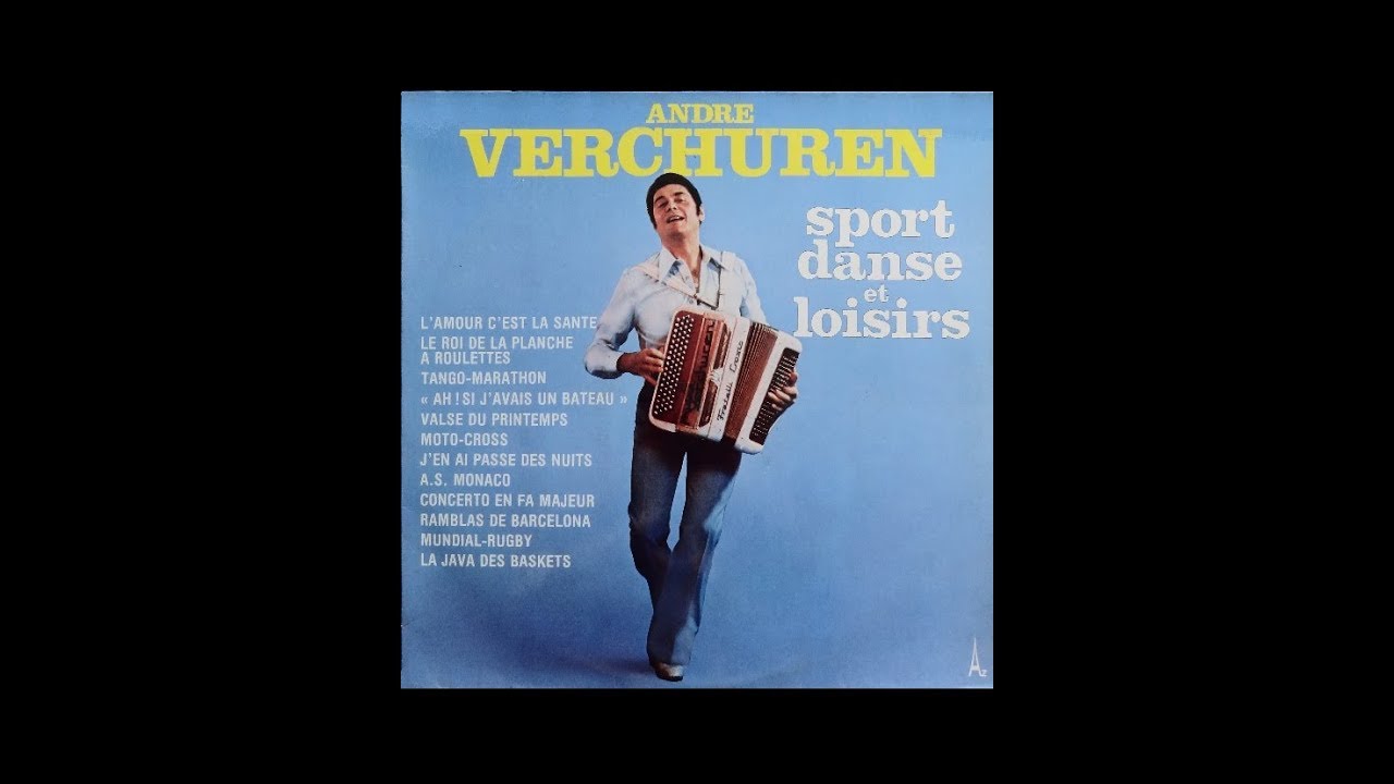 Mundial-Rugby - par André Verchuren et son accordéon